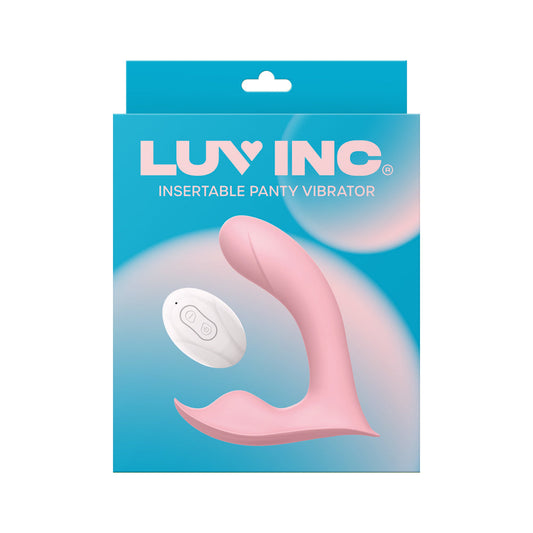Luv Inc Pv71 Insertable Panty Vibrator Pink
