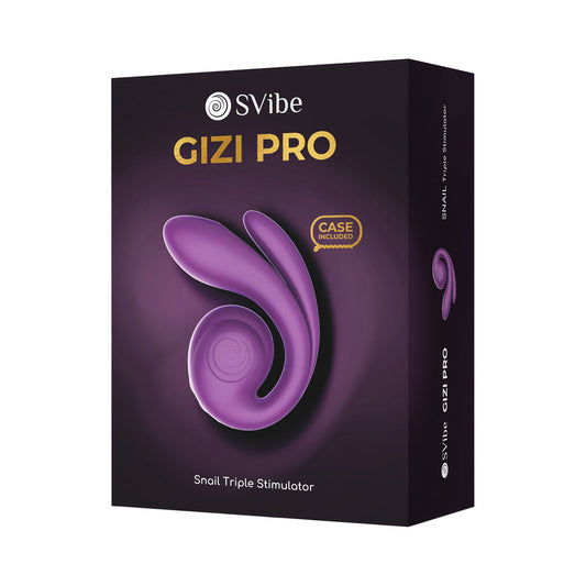 SVibe Snail Gizi Pro Vibrator Grape