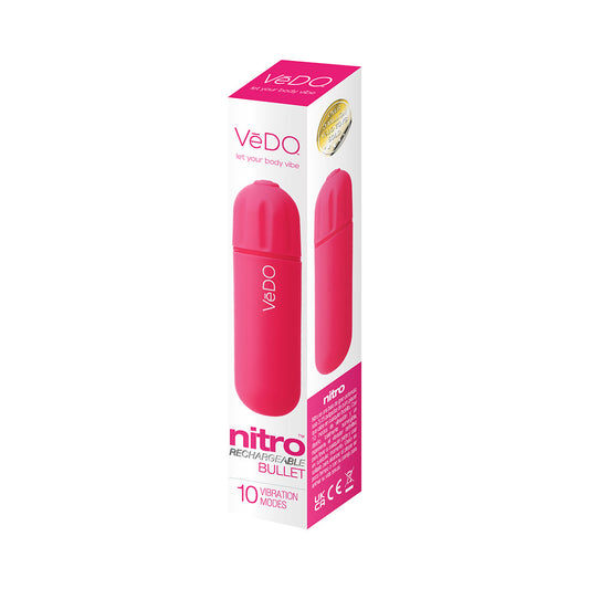 VeDO Nitro Rechargeable Bullet Vibe Pink