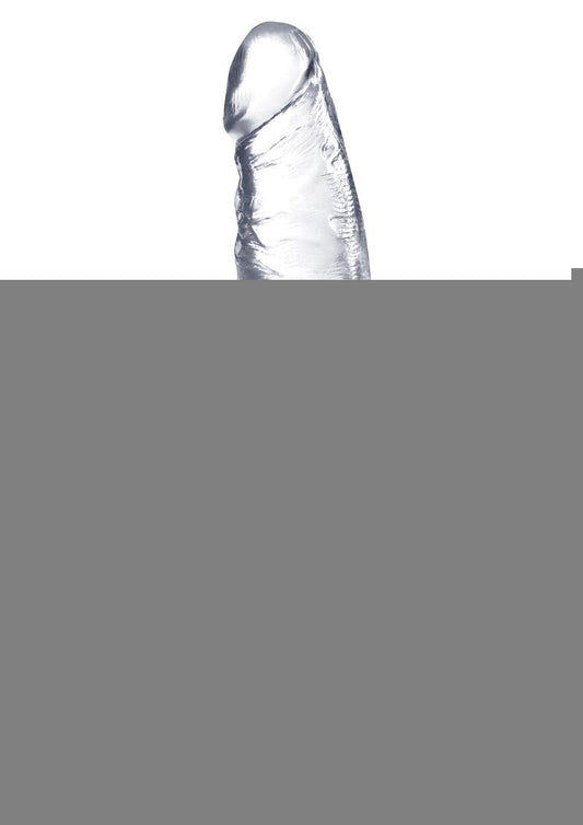 B Yours Plus Lust N' Thrust Realistic Dildo - Clear - 7.5in
