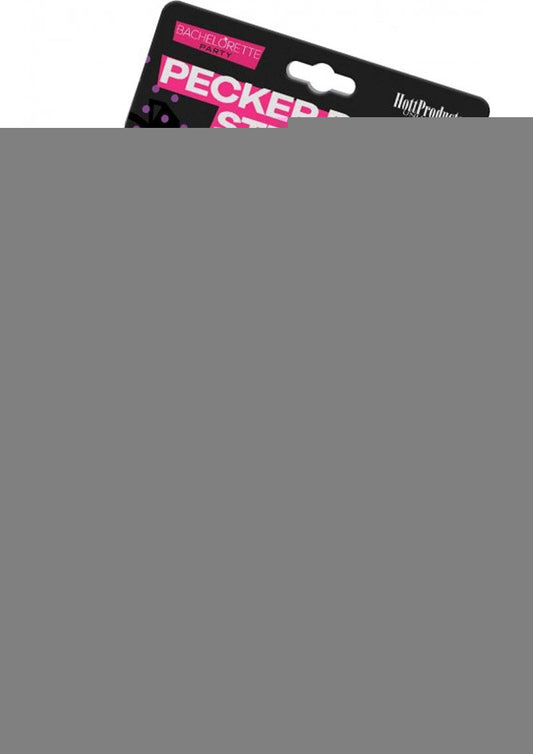 Bachelorette Party Pecker Sipping Straws - Assorted Colors - 10 Pack