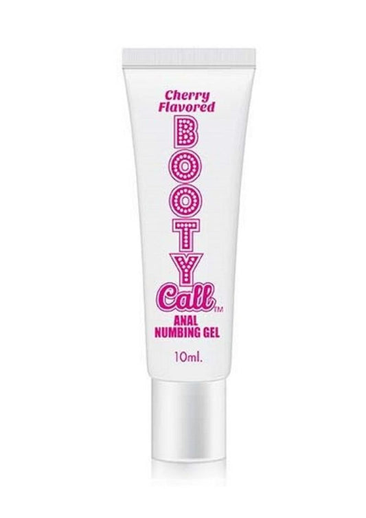 Booty Call Cherry Flavored Anal Numbing Gel - 10ml - 72 Per Bowl