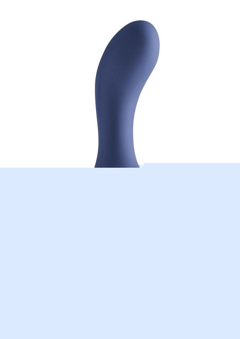 Desire Fortuna Rechargeable Silicone G-Spot Vibrator - Blue