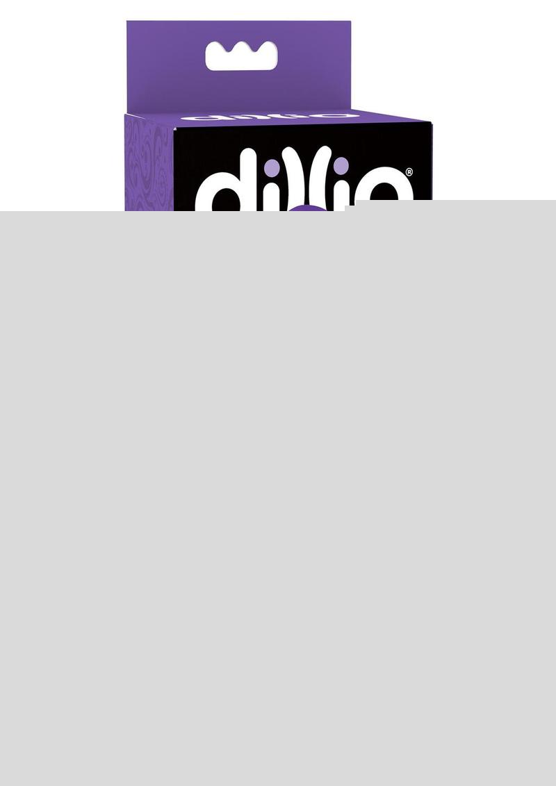 Dillio Chub Dildo - Purple - 6in