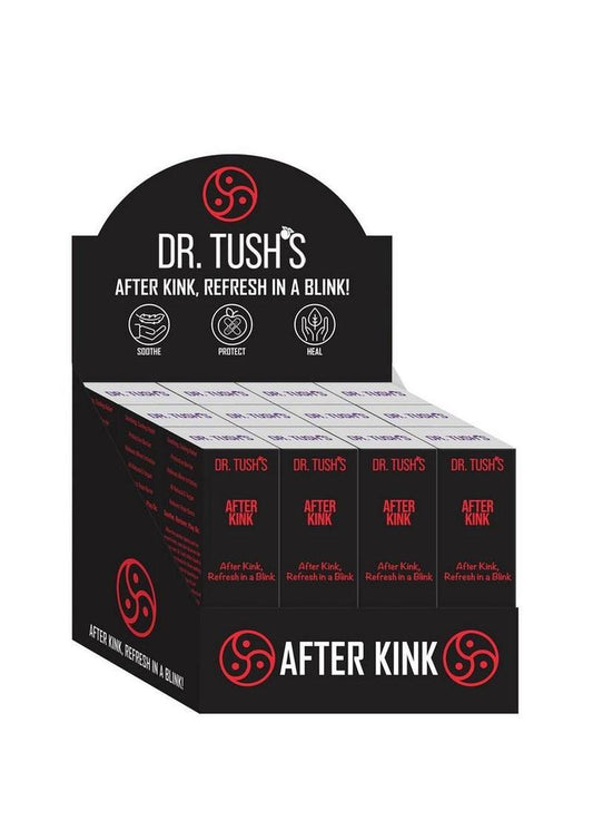 Dr. Tush's After Kink BDSM Recovery and Skin Repair Gel - 1oz - 12 Each Per Display