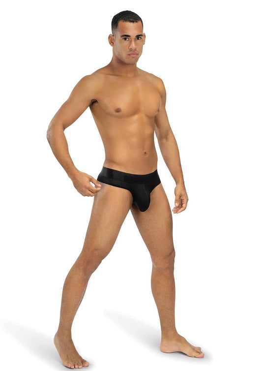 Envy Midnight Athletics Thong Black Ml - Black