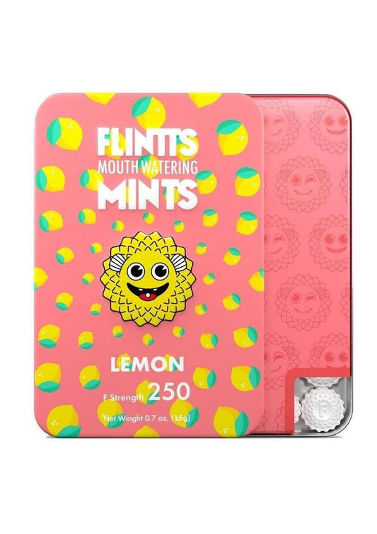 Flintts Mints Mouth Watering Oral Delights - Lemon