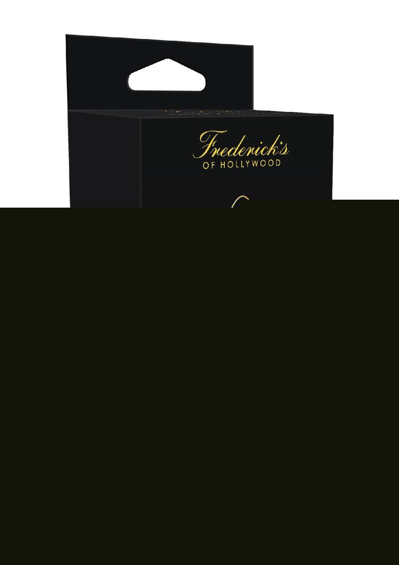 Frederick's Of Hollywood Silicone Butt Plug - Black