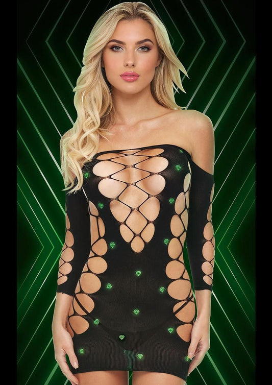 Glimmer Off The Sholder-Mindress-Glow In The Dark-Os - Black/Glow In The Dark