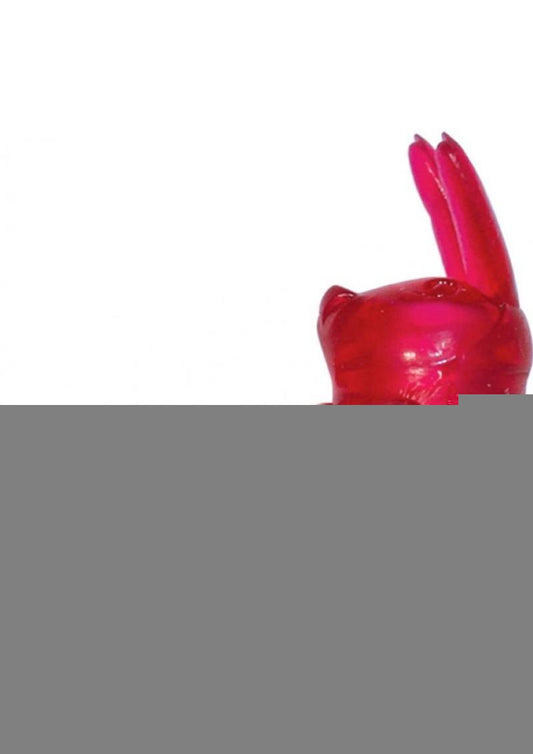 Horny Honey Bunny Vibro Cock Ring - Magenta/Pink