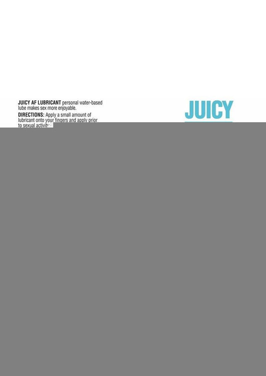 Juicy AF Water Based Lubricant - 4oz