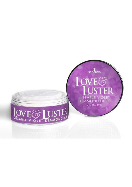 Love and Luster Kissable Violet Diamond Dust - 2oz.