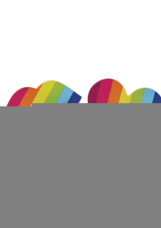 Nipplicious Rainbow Nipple Pasties - 2 Pairs - Multicolor