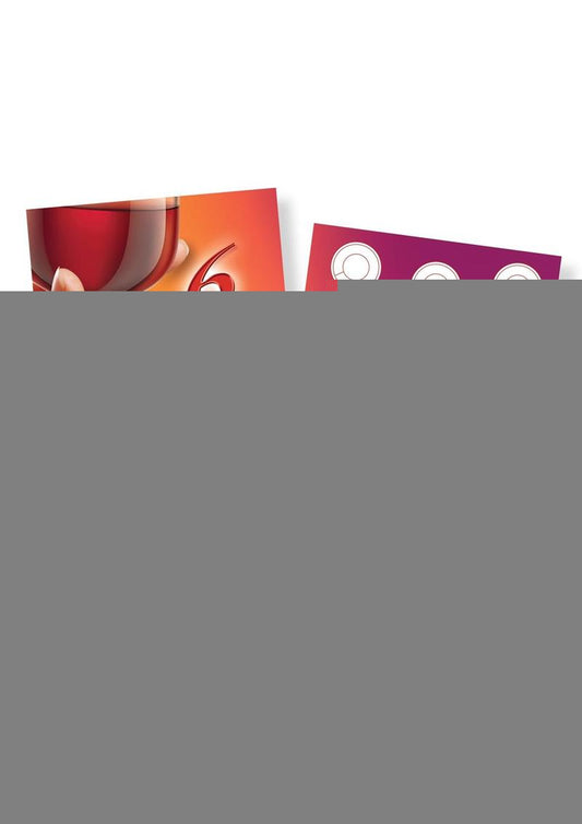 Pecker Wine Charm - Orange/Red