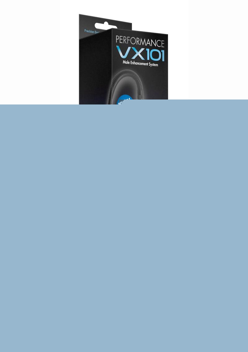 Performance Vx101 Male Enhancement Pump - Black - 9.5in
