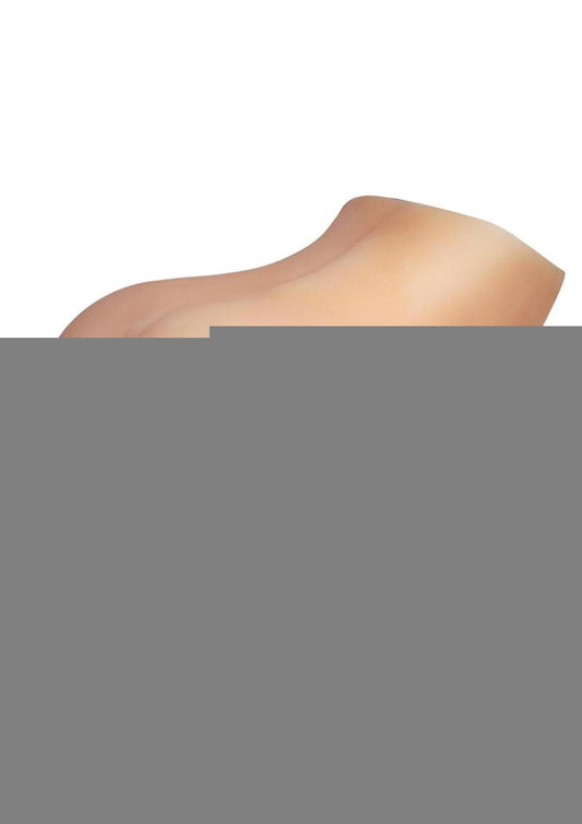 Pipedream Extreme Toyz Fuck Me Silly Mega Masturbator - Pussy and Butt - Flesh/Vanilla