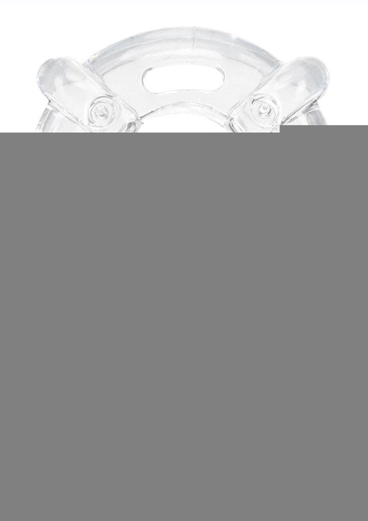 Play with Me One Night Stand Vibrating Cock Ring - Blue