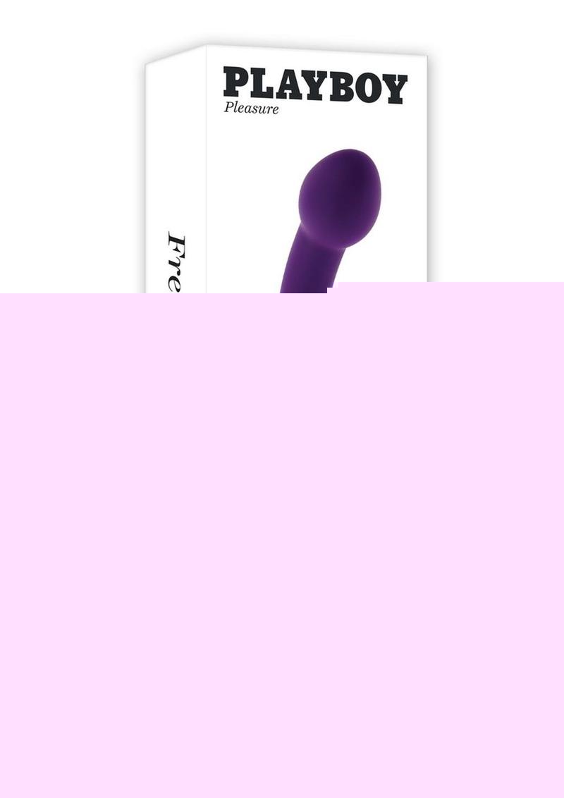 Playboy The Seeker Rechargeable Silicone Dual Vibrator - Purple