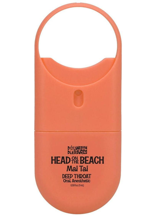 Polynesian Pleasures Head On The Beach By Goodhead Deep Throat Spray To-Go .30oz - Mai Tai