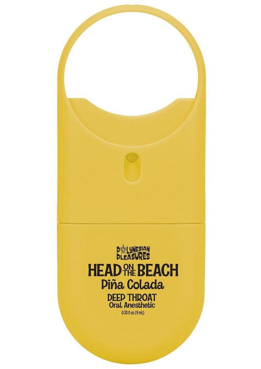 Polynesian Pleasures Head On The Beach By Goodhead Deep Throat Spray To-Go .30oz - Pina Colada