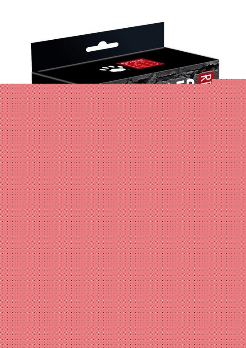 Prowler Red Collar and Leash - Black