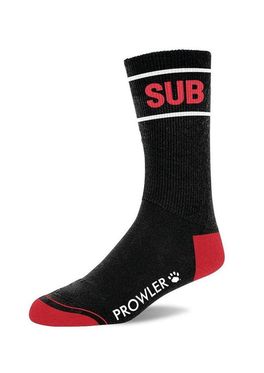 Prowler Red Sub Socks - Black/Red/White