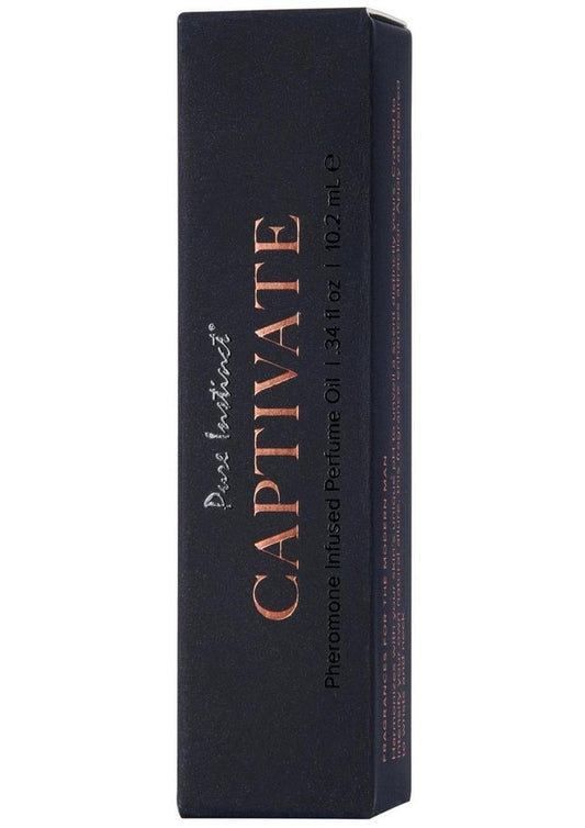 Pure Instinct Pheromone Perfume Oil - Captivate - 0.34oz/10.2ml