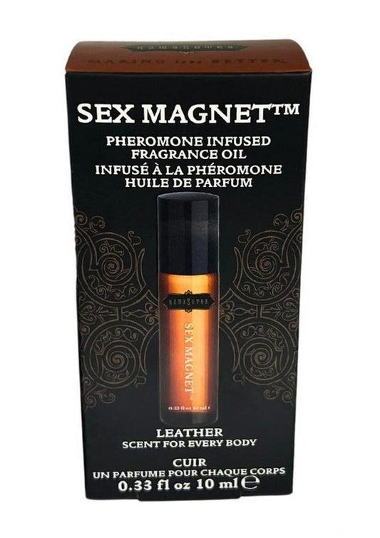 Sex Magnet Leather Pheromone Roll On