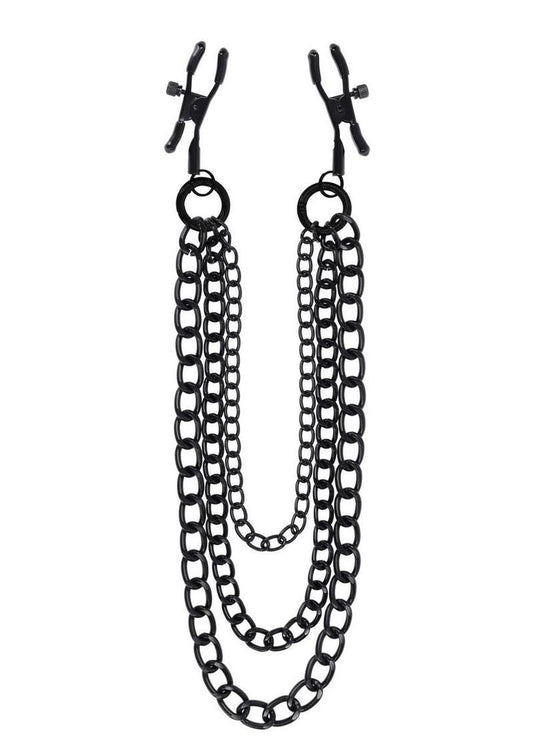 Signature Midnight Muse Exchaingeable Nipple Jewelry - Black/Silver