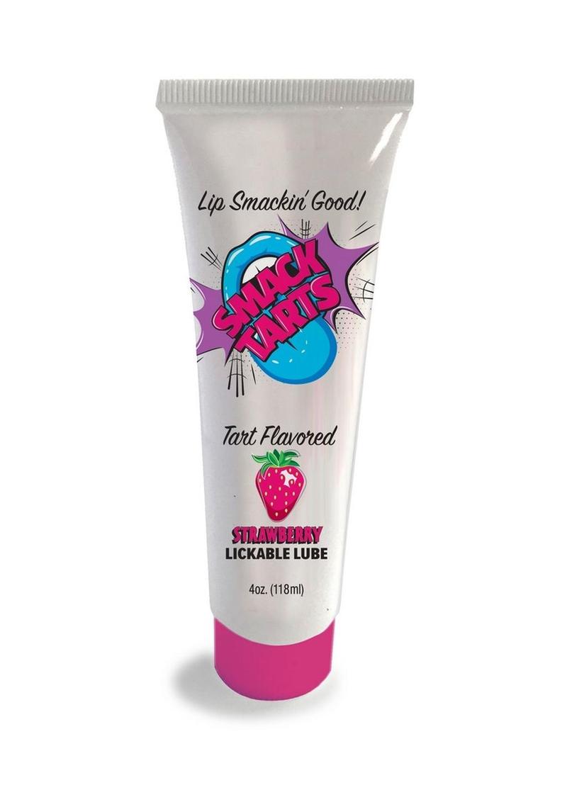 Smack Tarts Lickable Oral Gel Lubricant 4oz - Sour Strawberry xpressionsadultstores Smack Tarts Lickable Oral Gel Lubricant 4oz - Sour Strawberry xpressionsadultstores