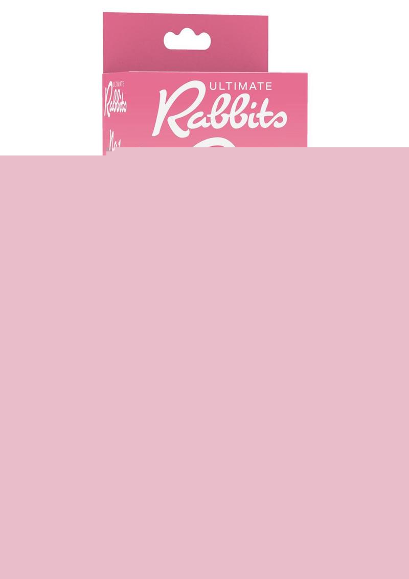 Ultimate Rabbits No 1 Coral Vibrator Multi Speed Waterproof Rechargeable