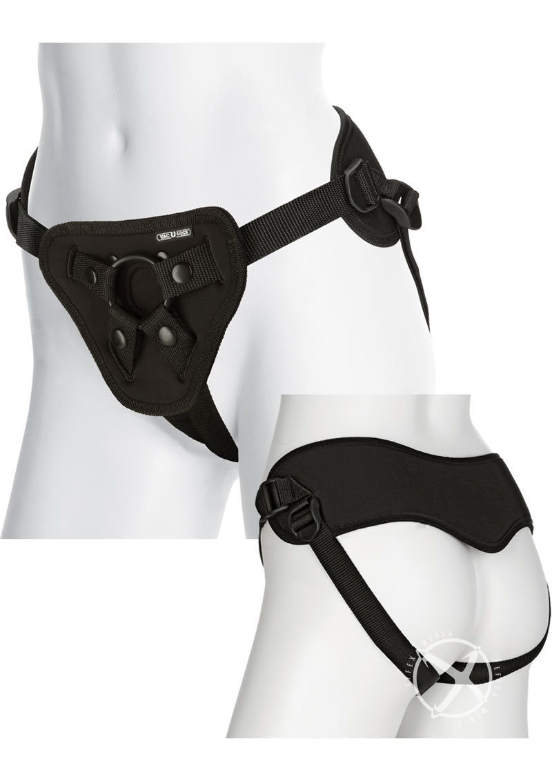 Vac-U-Lock Platinum Supreme Harness with Butt Plug xpressionsadultstores Vac-U-Lock Platinum Supreme Harness with Butt Plug xpressionsadultstores