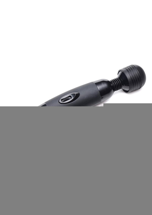 Wand Essentials Wander Wand Vibrating Multi-Speed Travel Size Wand - Black