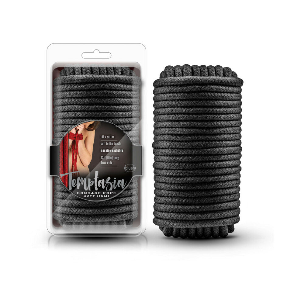 Temptasia Bondage Rope 32 ' / 10 m Black