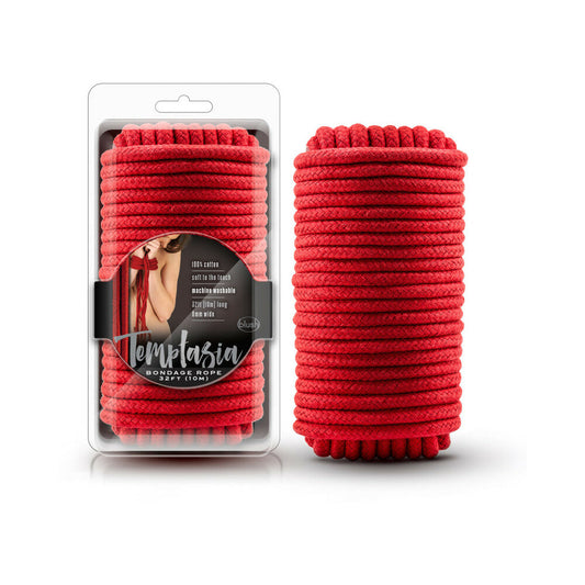 Temptasia Bondage Rope 32 ' / 10 m Red