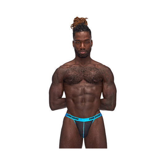 Male Power Casanova Uplift Thong Black S/M