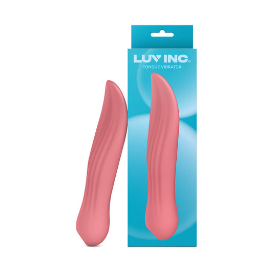 Luv Inc Tv23 Tongue Vibrator Rechargeable Silicone Coral