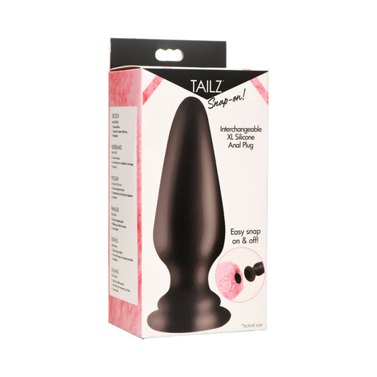 Tailz Snap-On Interchangeable X-Large Silicone Anal Plug