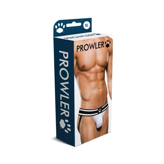 Prowler Jock Strap White/Black XL