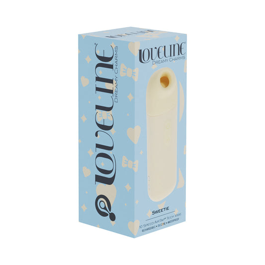 LoveLine Sweetie AirTapTech Rechargeable Vibrator Waterproof Yellow