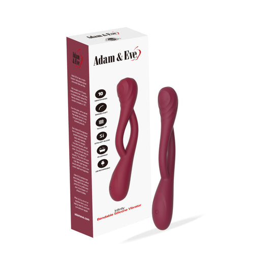 Adam & Eve Infinity Bendable Silicone Vibrator