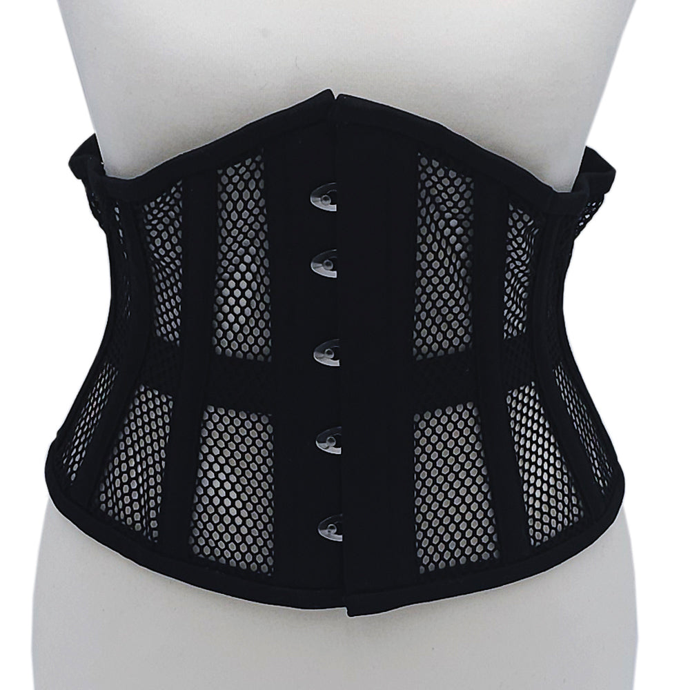 Rouge Mesh Corset Black 3XL/4XL