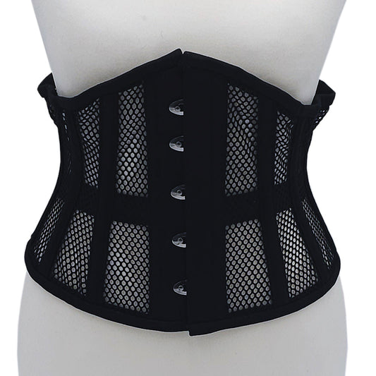 Rouge Mesh Corset Black 3XL/4XL