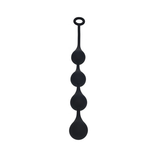 LEVELZ Waterdrop Silicone Anal Balls XLarge 50 mm Black