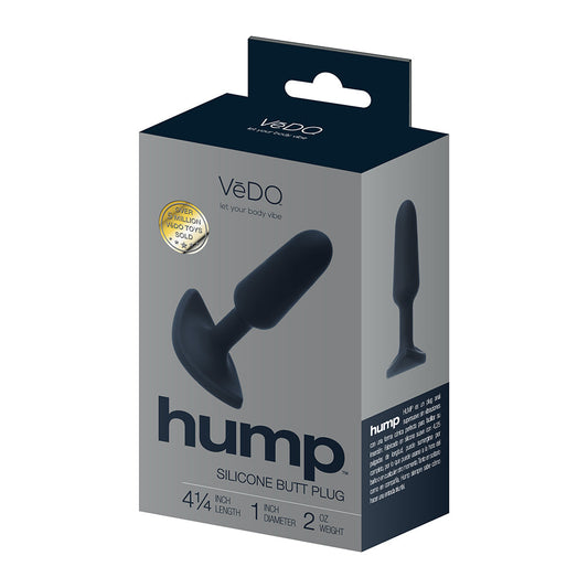 VeDO Hump Silicone Anal Plug Black