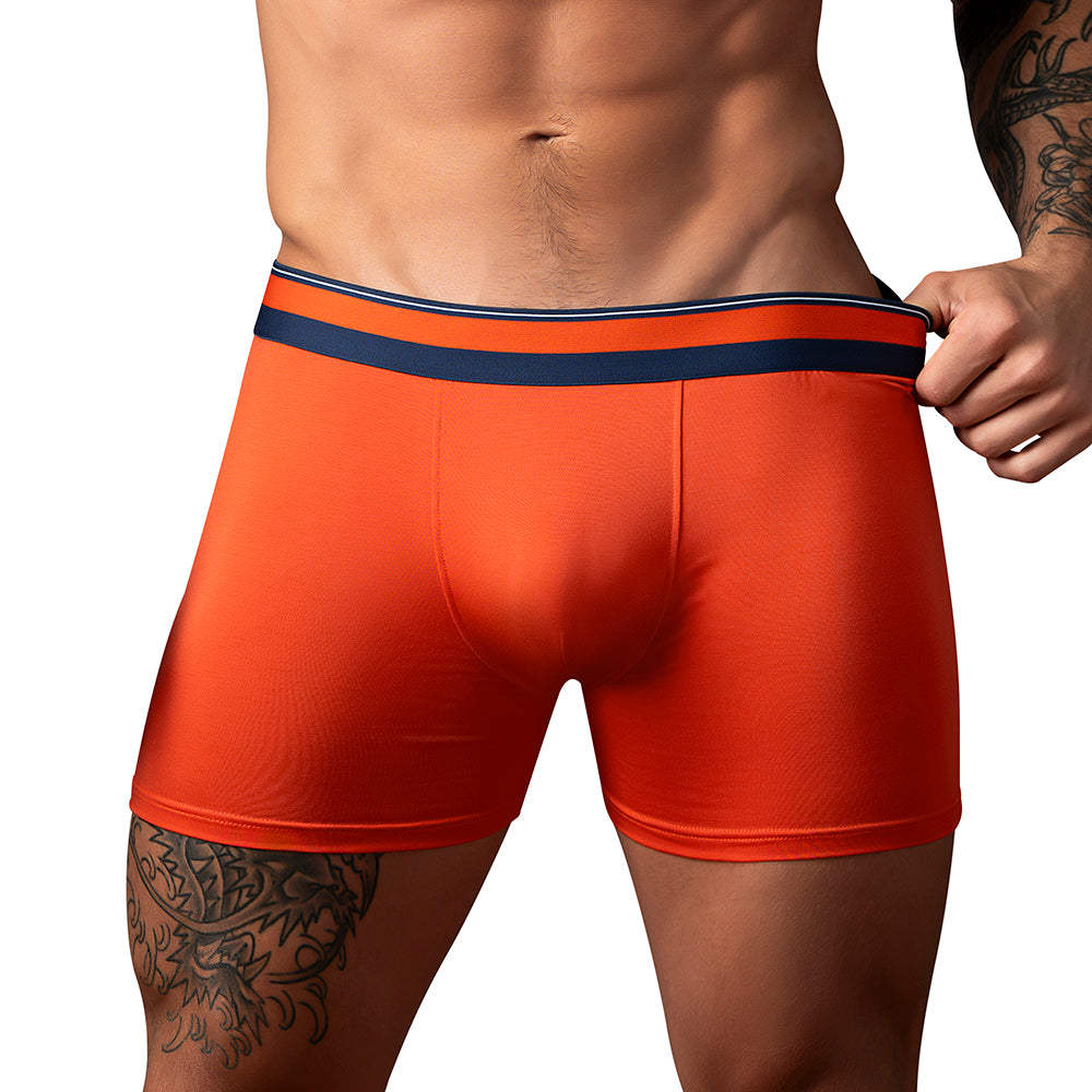 Male Power Soo Cumfy Boxer Brief Orange XL