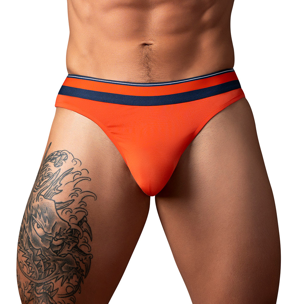 Male Power Soo Comfy Thong Orange S/M