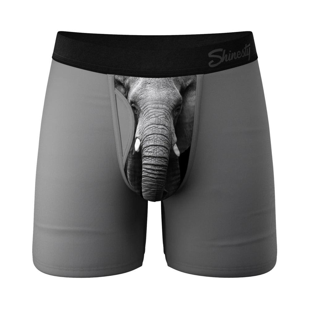 Shinesty The Junk In The Trunk Elephant Ball Hammock Pouch Underwear with Fly L