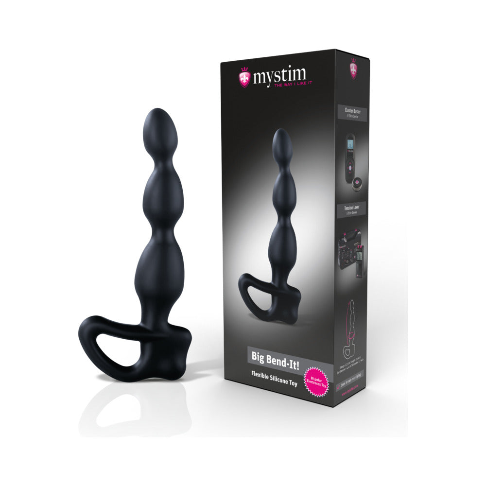 Mystim Big Bend-it E-Stim Flexible Prostate Stimulator