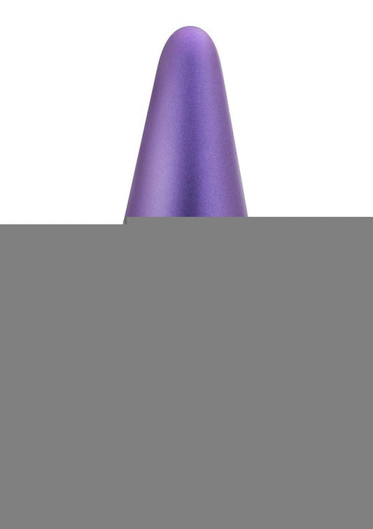 Anal Adventures Matrix Interstellar Plug Rechargeable Silicone Anal Plug - Astro - Purple/Violet
